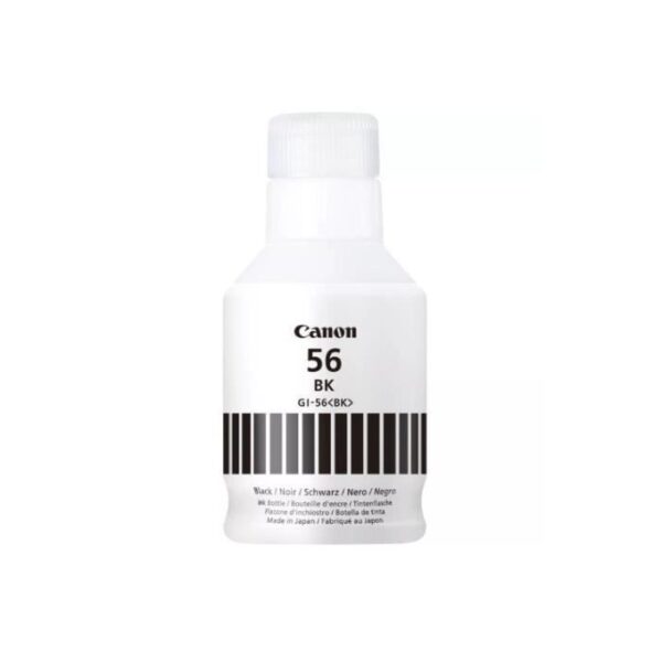 Buy with crypto Ink bottle - Canon - GI -56BK - Black - Maxify GX compatibility - (4412C001)-1