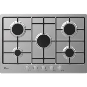 Buy with crypto Gas plate -Candy - 5 fireplaces - L 74.5 x D 51 cm - Chw7x -Acier stainless-1