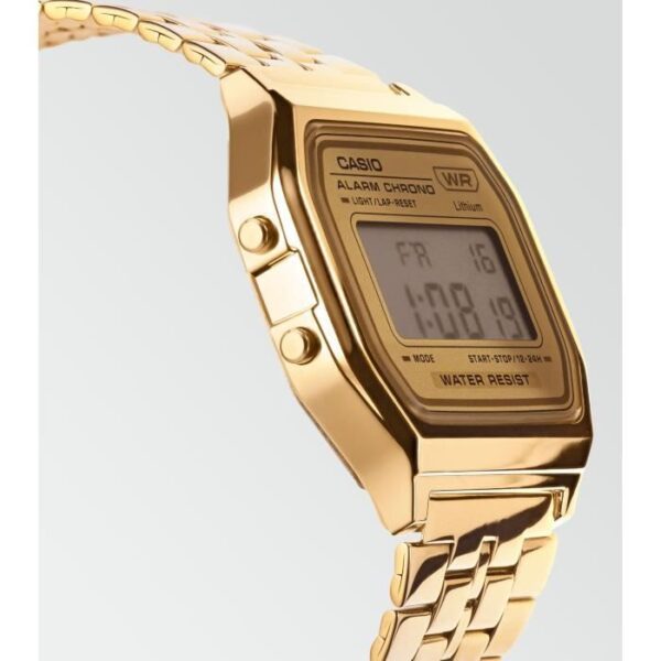 Buy with crypto Vintage watch - CASIO - Multifunction - Gold-4