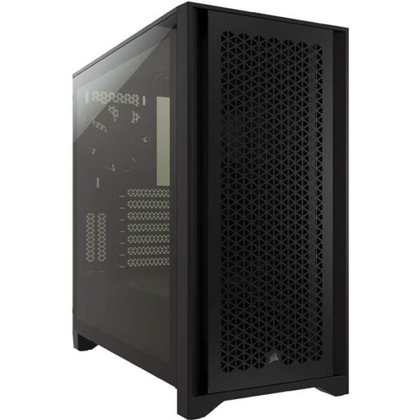 Buy with crypto CORSAIR 4000D Airflow PC Case - Mid Tower - Tempered Glass - Black (CC9011200WW)-1