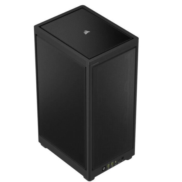 Buy with crypto PC case - Corsair - ICUE 2000D Airflow - Mini ITX - Steel mesh panels - Black - (CC -9011244 -WW)-2