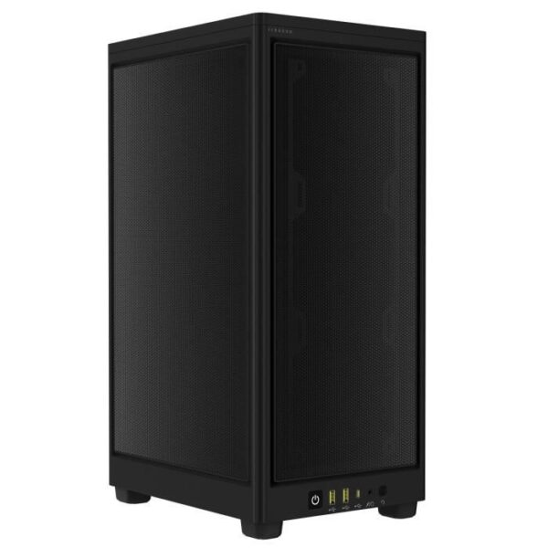 Buy with crypto PC case - Corsair - ICUE 2000D Airflow - Mini ITX - Steel mesh panels - Black - (CC -9011244 -WW)-1