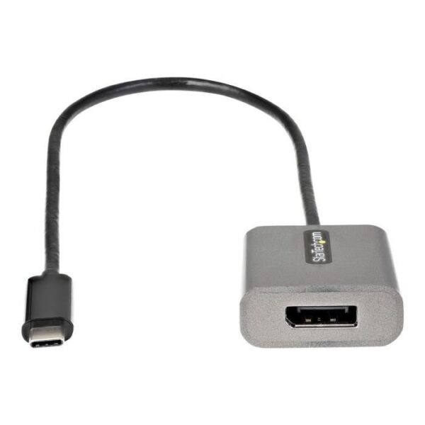 Buy with crypto StarTech.com - CDP2DPEC - USB C to DisplayPort Adapter - USB-C 8K/4K 60Hz to DP 1.4 Dongle-3