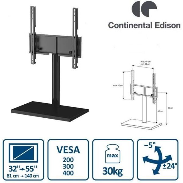 Buy with crypto Continental Edison TV Stand Central Stand (32 '' to 55 '')-1