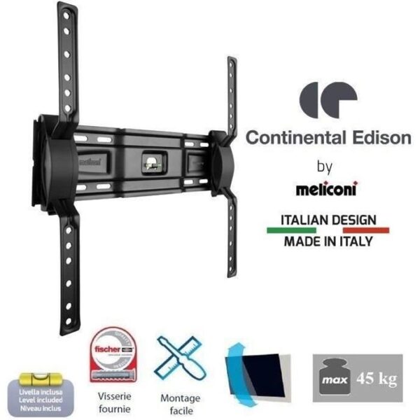 Buy with crypto CONTINENTAL EDISON Support TV mural inclinable TV 40-65'' VESA 400*400-1