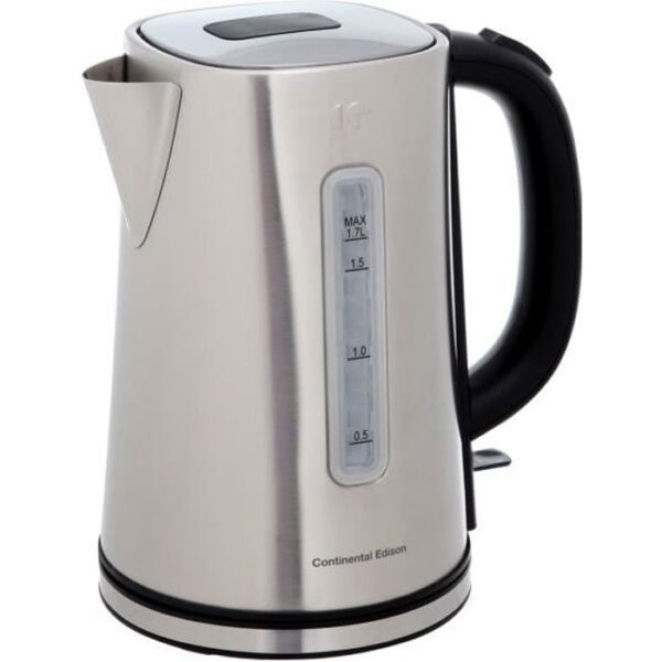 Buy with crypto Continental EDISSE CEB17IX electrical kettle - 1.7L - stainless steel-1