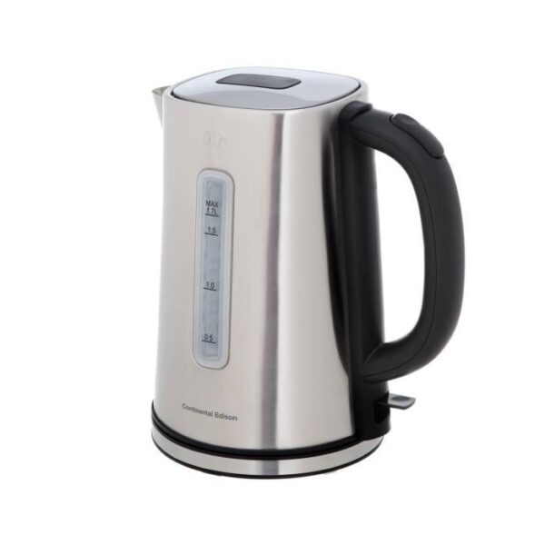 Buy with crypto Continental EDISSE CEB17IX electrical kettle - 1.7L - stainless steel-3