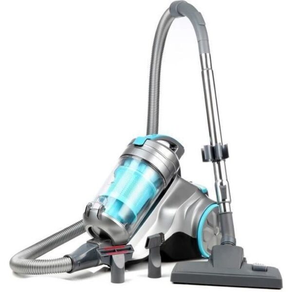 Buy with crypto Continental Edison VC800SB Silentium vacuum cleaner without bag without bag - 800W - 76 dB - A - Blue-1