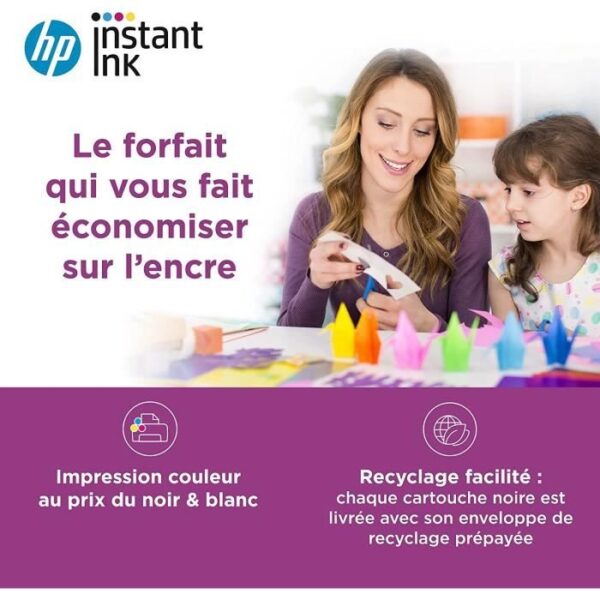 Buy with crypto HP Instant Ink Prepaid Card - Non-binding cartridges and toners printing plan-3