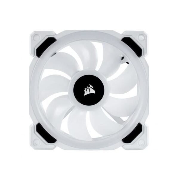 Buy with crypto CORSAIR Fan LL120 Pro LED RGB 120mm White (Pack of 3) - (CO-9050092-WW)-3