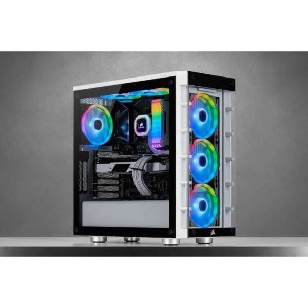 Buy with crypto CORSAIR Fan QL120 RGB - Diameter 120mm - Fan Kit RGB + Lighting CORE Node (CO-9050098-WW))-6