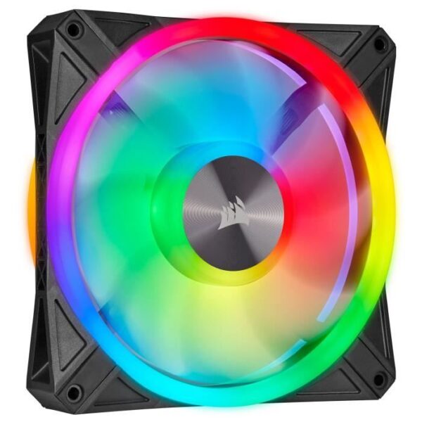 Buy with crypto CORSAIR Fan QL140 RGB - Diameter 140mm - Fan Kit RGB + Lighting Core Node (CO-9050100-WW)-2