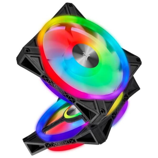 Buy with crypto CORSAIR Fan QL140 RGB - Diameter 140mm - Fan Kit RGB + Lighting Core Node (CO-9050100-WW)-5