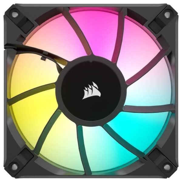 Buy with crypto Corsair - AF120 RGB Elite - Fan Elite Series - 120mm - Airguide - Sold alone - Black - (CO -9050161 -WW)-4