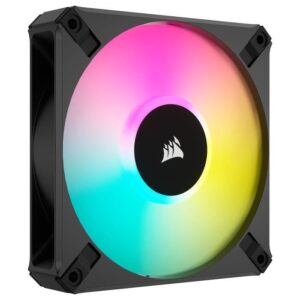 Buy with crypto Corsair - AF120 RGB Elite - Fan Elite Series - 120mm - Airguide - Sold alone - Black - (CO -9050161 -WW)-1