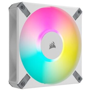 Buy with crypto Corsair - AF120 RGB Elite - AF Elite Series fans - 120mm - Airguide - Sold alone - White - (CO -9050157 -WW)-1