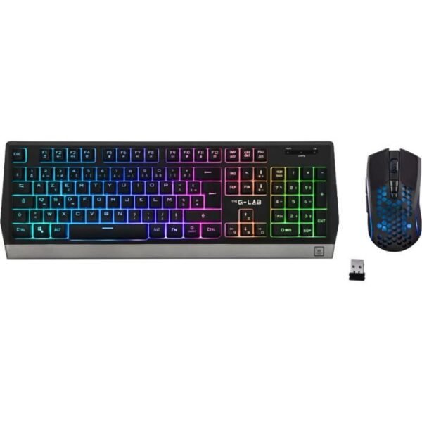 Buy with crypto Wireless Gaming Pack - Keyboard + Mouse - French-2