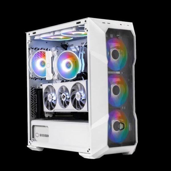 Buy with crypto PC case - Cooler Master - TD500 Mesh White-5