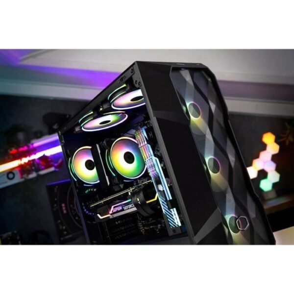 Buy with crypto PC case - Cooler Master - TD500 Mesh Black-5