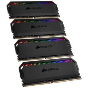 Buy with crypto CORSAIR PC Memory DOMINATOR PLATINUM RGB 32GB (4 x 8GB) DDR4 DRAM 3600MHz C18 Memory Kit (COR0840006607403)-1