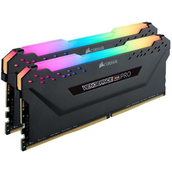 Buy with crypto CORSAIR DDR4 PC Memory - VENGEANCE RGB PRO 32GB (2x16GB) - 3600MHz - CAS 18 (CMW32GX4M2D3600C18)-1