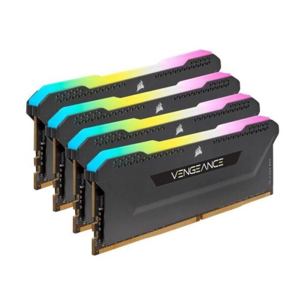 Buy with crypto Corsair Vengeance RGB Pro SL DDR4 - 256GB 8x32gb Dimm - 3200MHz - Unbuffered