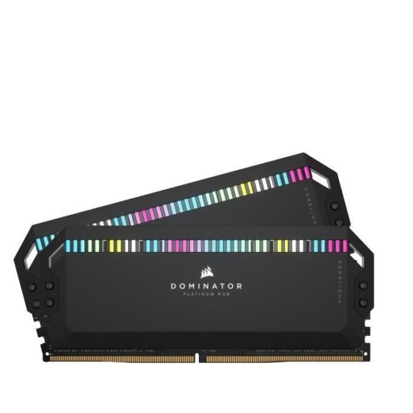 Buy with crypto Corsair Dominator Platinum RGB - 32GB 2x16gb - DDR5 5600MHz - Case36 - Black (CMT32GX5M2X5600C36)-1