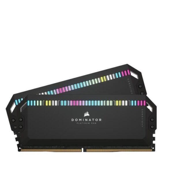 Buy with crypto Corsair Dominator Platinum RGB 32GB 2x16gb - DDR5 5600MHz - Case36 - Black (CMT32GX5M2B5600C36)-1