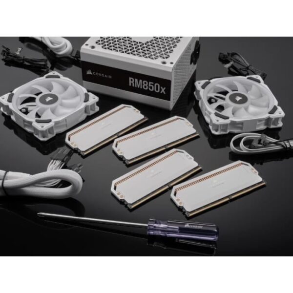 Buy with crypto RAM memory - Corsair - Dominator Platinum RGB DDR5 - 32GB 2x16gb DIMM - 5200 MHz - 1.25V - White (CMT32GX5M2B5200C40W))-6