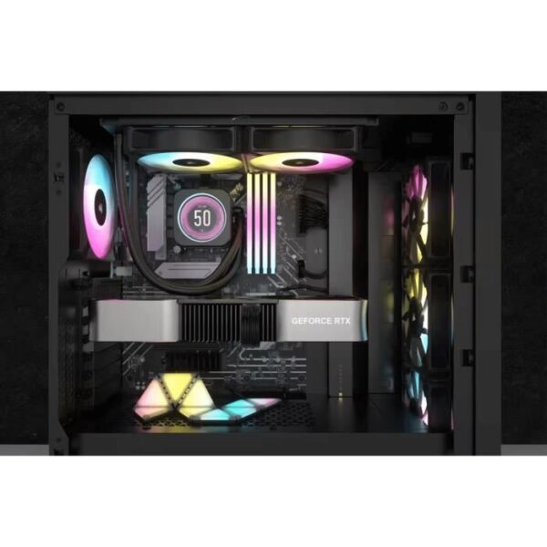 Buy with crypto Corsair - H100i Elite LCD XT - All -in -one watercooling kit - 240mm radiator - Black - (CW -9060074 -WW)-3