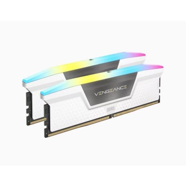 Buy with crypto RAM memory - Corsair - revenge RGB DDR5 - 32GB 2x16gb DIMM - 6000 MHz - 1.35V - White (CMH32GX5M2D6000C36W)-2