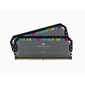 Buy with crypto RAM memory - Corsair - Dominator Platinum RGB DDR5 - 32GB 2x16gb DIMM - 6000 MHz - 1.35V - Gray (CMT32GX5M2D6000Z36)-1