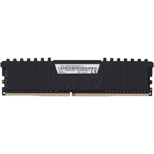 Buy with crypto CORSAIR PC Memory DDR4 - Vengeance - 16 GB (2 x 8 GB) - 3200MHz - CASE 16 (CMK16GX4M2Z3200C16)-5