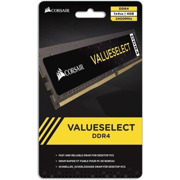 Buy with crypto CORSAIR PC Memory DDR4 - 8 GB (1 x 8 GB) - 2666MHz - CASE 18 (CMV8GX4M1A2666C18)-3