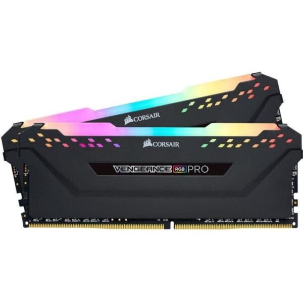 Buy with crypto CORSAIR PC Memory DDR4 - Revenge RGB Pro 16 GB (2 x 8 GB) - 3000 MHz - CASE 15 - LED RGB (CMW16GX4M2C3000C15)-1