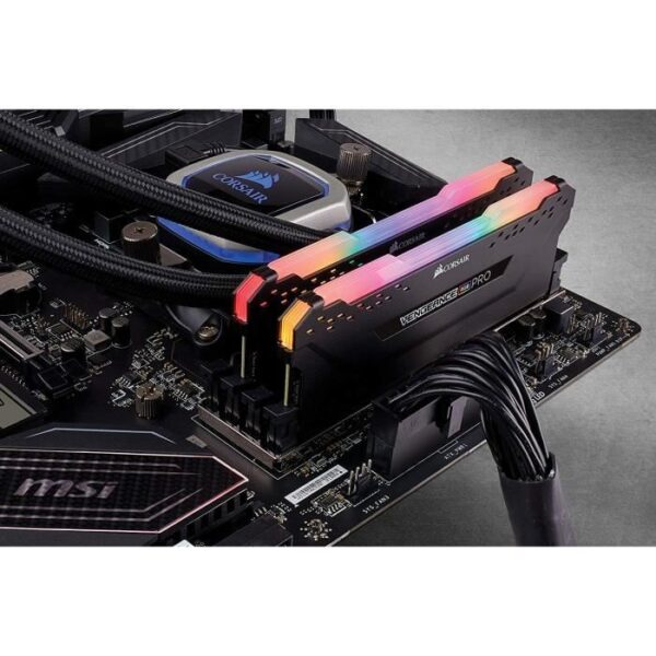 Buy with crypto CORSAIR PC Memory DDR4 - Revenge RGB Pro 16 GB (2 x 8 GB) - 2666 MHz - CASE 16 - LED RGB (CMW16GX4M2A2666C16)-5