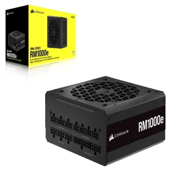 Buy with crypto Corsair - RM1000E - Power block - 1000 Watts - Atx 3.0 Silent - Certified 80 Plus Gold - (CP -9020264 -EU)-4