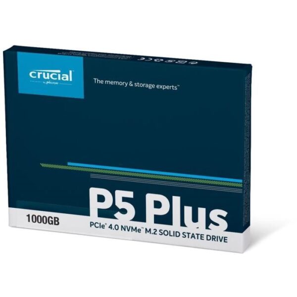 Buy with crypto Internal SSD drive - CRUCIAL - P5 Plus - 1TB - PCI Express 4.0 x4 (NVMe) - (CT1000P5PSSD8)-5