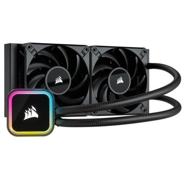 Buy with crypto Corsair Icue H100i RGB Elite - Liquid cooler for processor - 120 mm-1