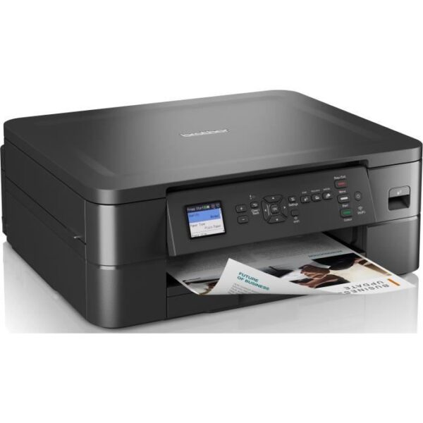 Buy with crypto Multifunction Printer - BROTHER - Inkjet 3-in-1 - A4 - Color - Wi-Fi - DCPJ1050DWRE1-2