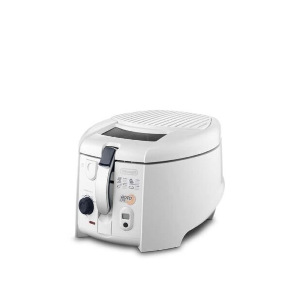 Buy with crypto Delonghi F28533.W1 Classic electric fryer rotofry - White-2