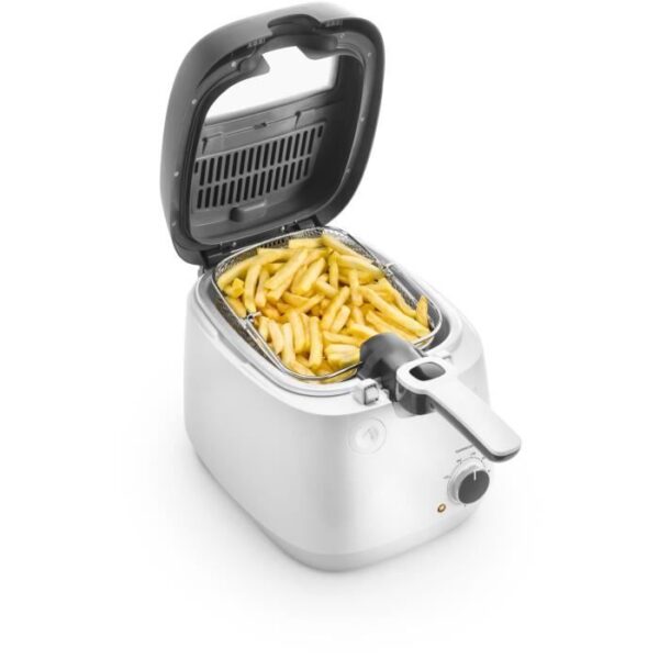 Buy with crypto Delonghi FS6025 electric fryer - Capacity: 2.4L - 1700W - Large control porthole-2