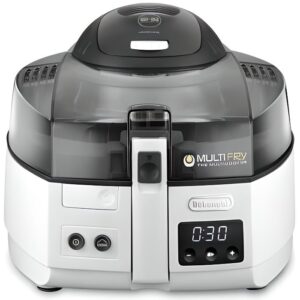 Buy with crypto DELONGHI FH1173/2 Fryrian Fat Oil Multifry - White/Black-1