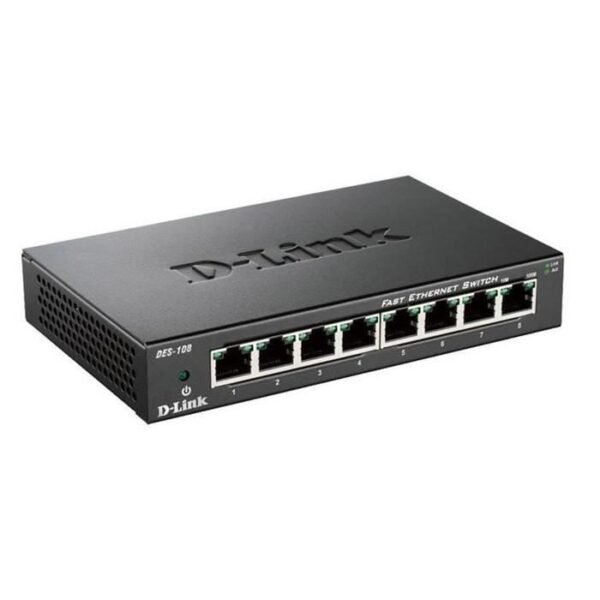Buy with crypto D-Link Switch 8-Port Metal Case DES108-1
