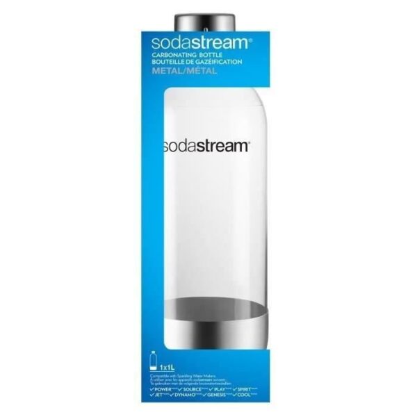 Buy with crypto Sodastream Gazetification bottle Large Metal Base Metal-1