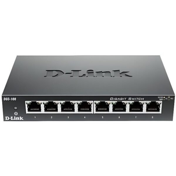 Buy with crypto D-Link Switch 8 ports gigabit DGS108-1