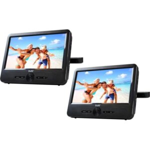 Buy with crypto D-JIX PVS 706-50SM Portable DVD Player 7 Dual Screen + Headrest Brackets-1