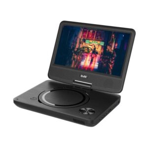 Buy with crypto D-JIX PVS906-20 Portable DVD Player 9 Rotary - Black-1