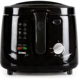 Buy with crypto Domo do461fr Classic electric fryer - black-1