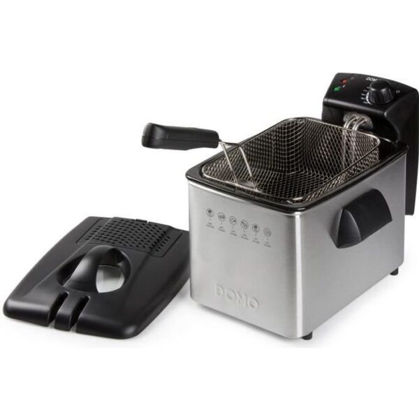 Buy with crypto Domo fryer - 4L - 3000W - do465fr-1